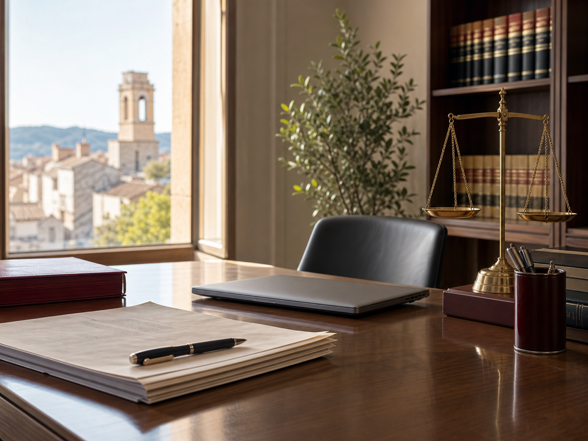 Despacho profesional de abogados en Castellón con documentación legal